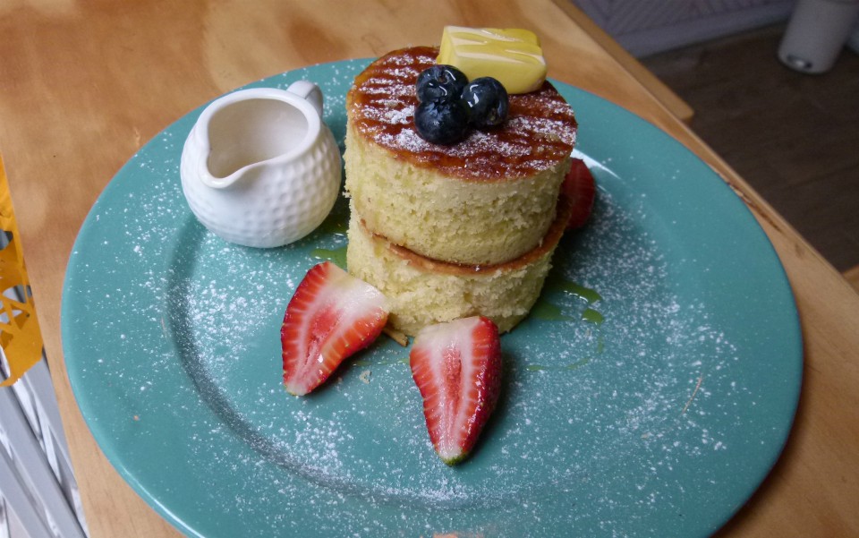 Los hot cakes estilo Osaka son una de las opciones para desayuno (Luis Addams Torres)