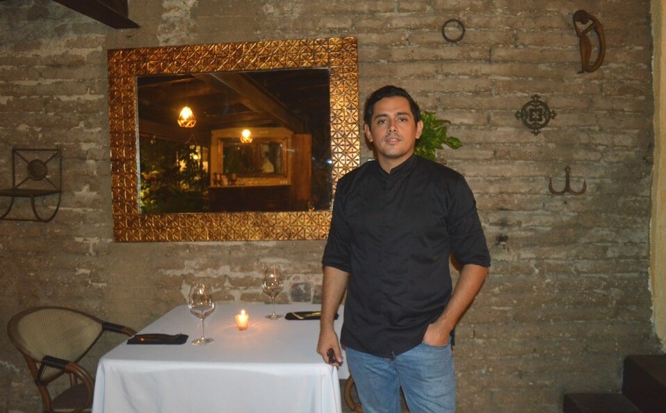 El chef John Bertrand al frente de Aureo (Gustavo Rodriguez)