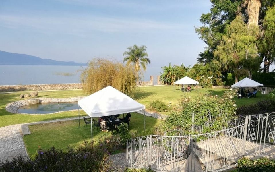 La vista que se puede disfrutar en Casa Rivera de Moras (Mariana Grimaldo)